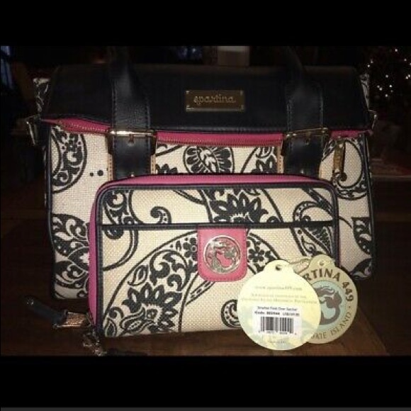 Spartina 449 Handbags - Spartina 449 Strachan Foldover Purse And Wallet
